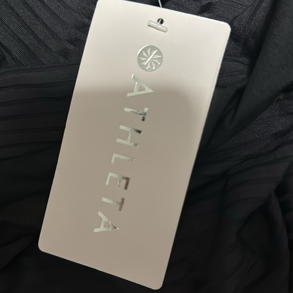 NWT! Athleta Black Rib High Neck Tankini - Multiple Sizes 💙 - Picture 5 of 7